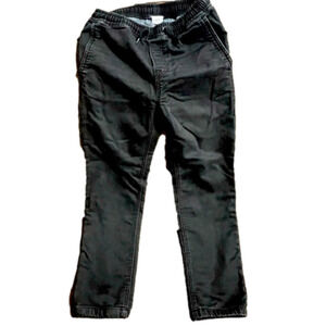 𝅺SOFT Black Denim Slip On Jeans Size 10 (Youth Large) Years From The GAP, EUC